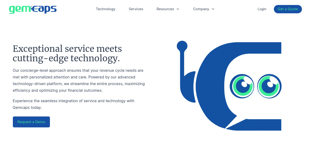 Gemcaps - Healthcare RCM Platform