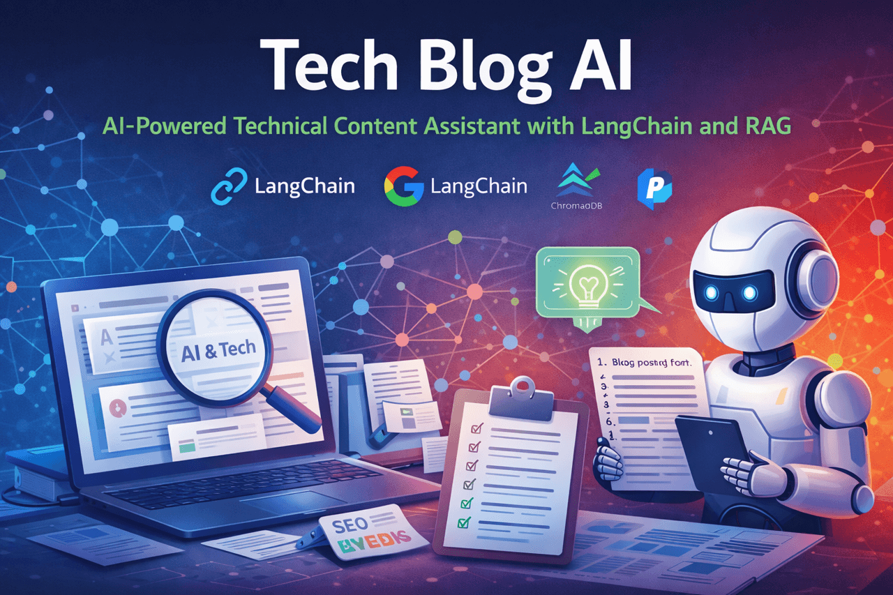 Tech Blog AI – AI-Powered Technical Content Assistant with LangChain and RAG